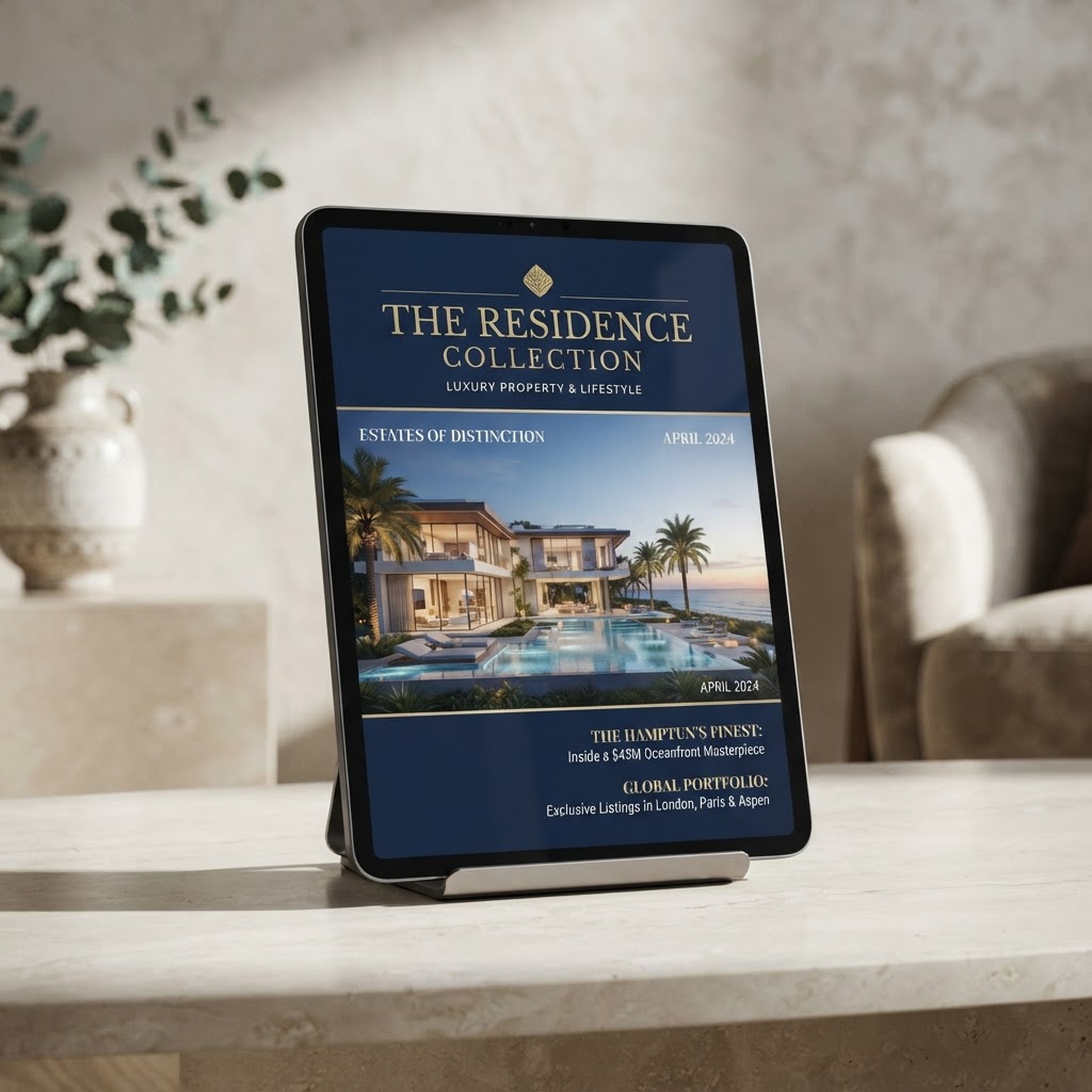Custom digital magazine example