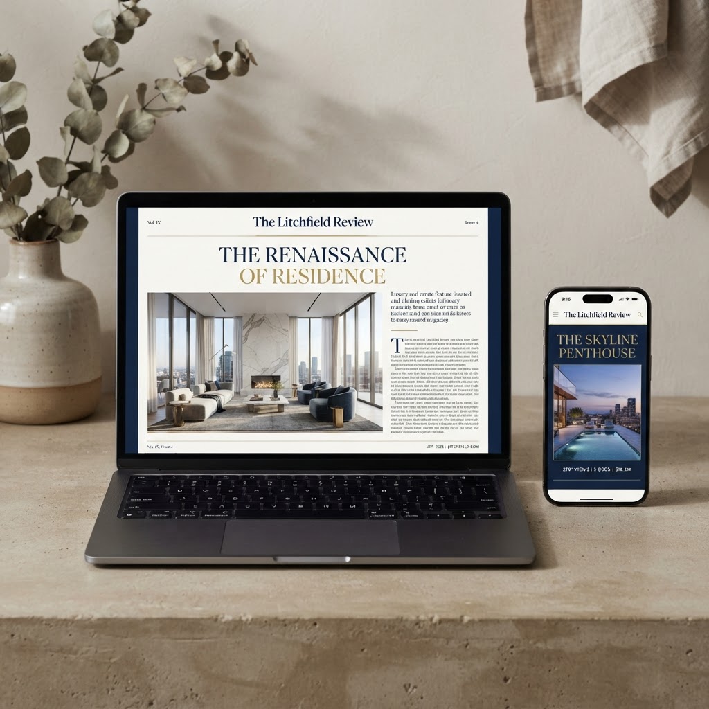 Custom digital magazine example